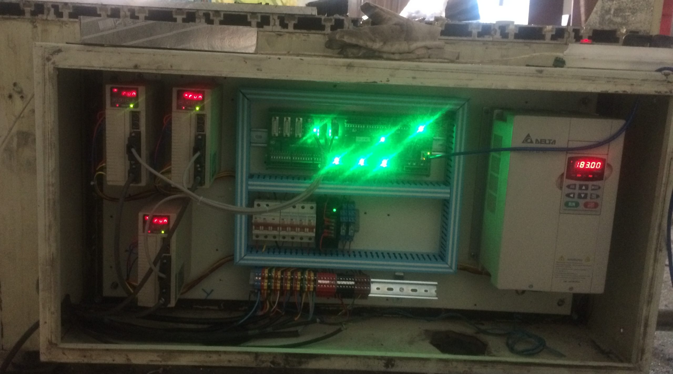 Electrical Panel Setup for CNC Router
