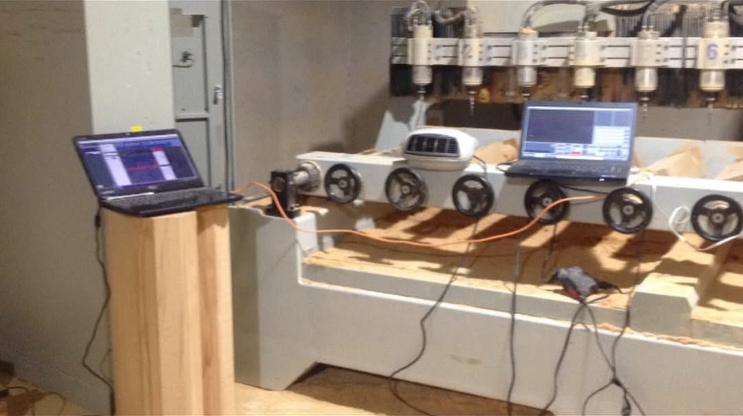 4th Axis CNC Router Automation – Electrical panel troubleshooting, Delta inverter, Yaskawa servo drivers, and Radonix controller integration (2019).